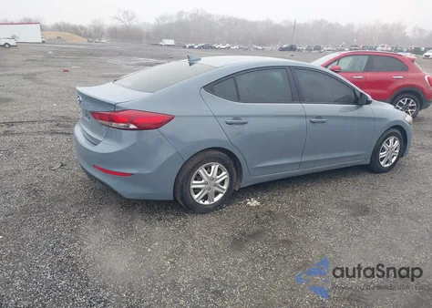 2017 Hyundai Elantra Se из США, поврежденный, VIN KMHD74LF2HU402106